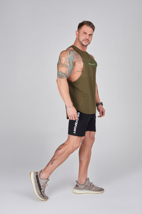 0517. Modal Core Cut-Off Tank / Olive